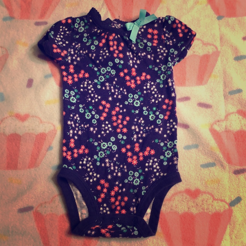 Just One You Floral Onesie